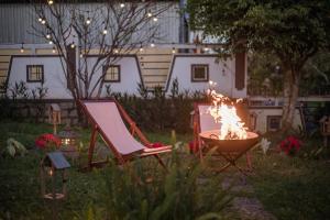 En have udenfor Villa Sân Vườn Nam Hồ