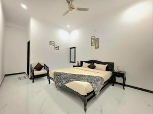 En eller flere senge i et værelse på Solasta