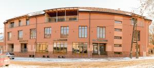 The building in which a panziókat is located