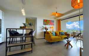 Et opholdsområde på NEW! Panoramic breathtaking view over Papeete bay and Moorea