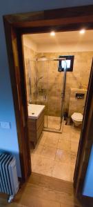 Et badeværelse på Cabana Mămăruța