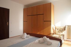 Posteľ alebo postele v izbe v ubytovaní Apartment Rude
