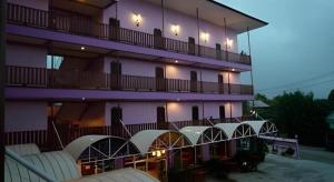 Bygningen som hotellet ligger i