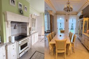 Køkken eller tekøkken på Luxury Villa