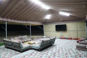 Et opholdsområde på Qurayyat Dhabab