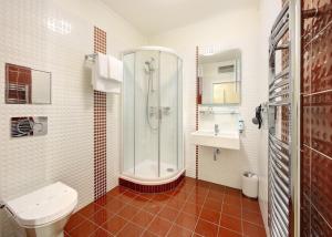 Kúpeľňa v ubytovaní Salvator Boutique Hotel vegan-friendly