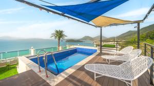 Naturlandskabet i nærheden af feriehuset