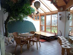 Posezení v ubytování Schlossberghof Marzoll