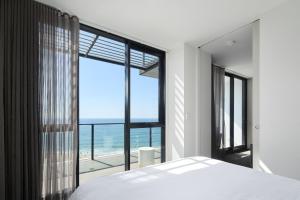 En generel havudsigt eller havudsigten taget fra lejligheden