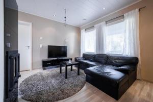 Кът за сядане в Kalajoki Apartments