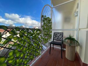 En balkon eller terrasse på Apartamento La Maquinilla