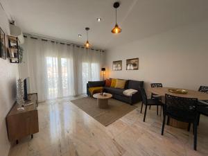 Et opholdsområde på Apartamento La Maquinilla