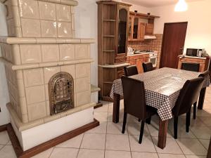 Køkken eller tekøkken på Ubytovňa Šurany