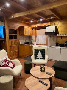 Køkken eller tekøkken på Chata pod Skrzycznem LuLu