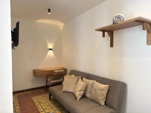 Et opholdsområde på Hotel B&B Nativo Peñón