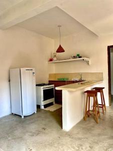 Køkken eller tekøkken på Casa de Kati