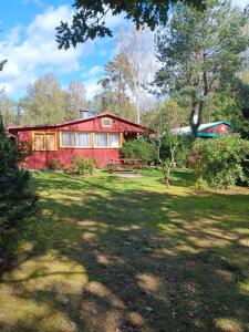 Zahrada ubytování Chata Doksy Máchovo jezero