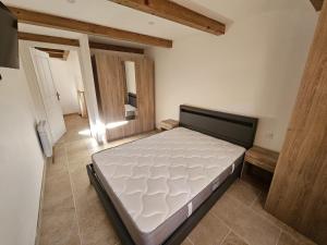 Giường trong phòng chung tại Grand appartement en centre-ville