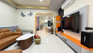 TV a/nebo společenská místnost v ubytování 花田葉舍二館