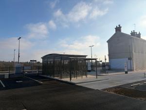 Budova, kde se ubytování v soukromí nachází