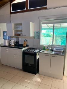 Køkken eller tekøkken på Loft Tongoy 2 Interior sin vista al mar