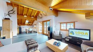 Et opholdsområde på Abitaziun Allegra Sur DG - Zuoz