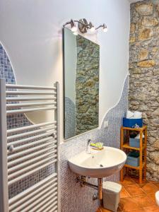 Koupelna v ubytování Agriturismo Il Cuscino Nel Pagliaio