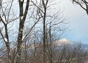 Naturlandskabet i nærheden af den private indkvartering
