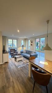 Khu vực ghế ngồi tại Mühls Apartments