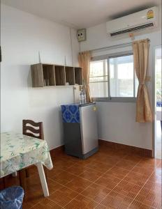 Kuchyň nebo kuchyňský kout v ubytování Budget Blue Sapphire