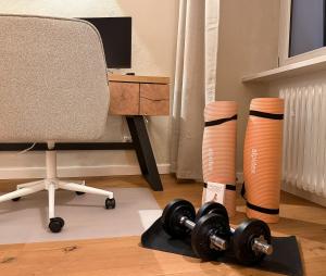 Fotografie z fotogalerie ubytování NEU! 90 qm Altstadt Loft - Beste Lage in Passau - Arbeitsplatz - Fitness - Luxus Hotelbetten v Pasově