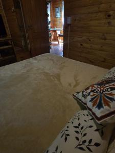 En eller flere senge i et værelse på Cabaña Las Casuarinas del Delta de Tigre + 28 billeder