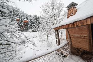 Cabane du Pêcheur om vinteren