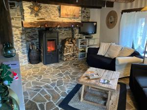 Et opholdsområde på La maison d olivier