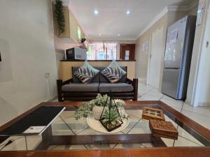 Et opholdsområde på Travelbugs Stay