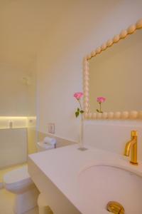 Et badeværelse på Elsi Pousada + 71 billeder