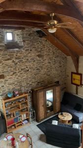 Posezení v ubytování Domaine Au Vert Gna !