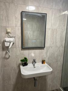 Koupelna v ubytování Alen Mak