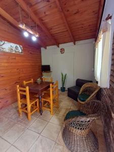 Et opholdsområde på Cabañas Canaan