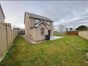 Bygningen som feriehuset ligger i