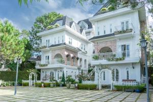 Bygningen som resortet ligger i