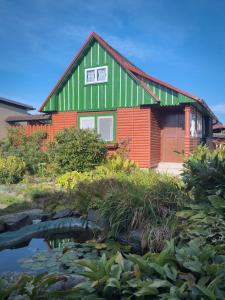 En have udenfor Chaloupka Letohrad