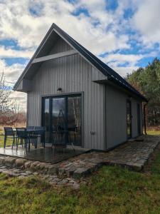 Bygningen som feriehuset ligger i