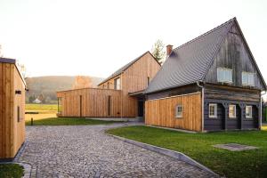 Bygningen som feriehuset ligger i