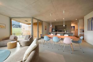 Et opholdsområde på Ferienhaus Weitsicht