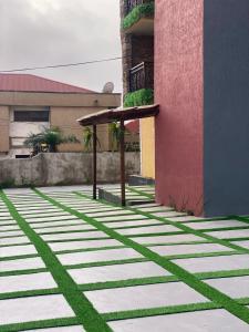 Bygningen som lejligheden ligger i