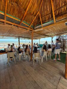 En restaurant eller et andet spisested på Paradise BH