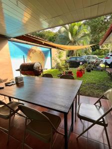 En have udenfor Casa Club Bluaska