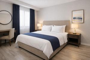 Postel nebo postele na pokoji v ubytování Delphine B&B