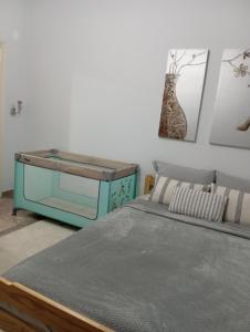 En eller flere senge i et værelse på Nataliya's Nafplio apartment